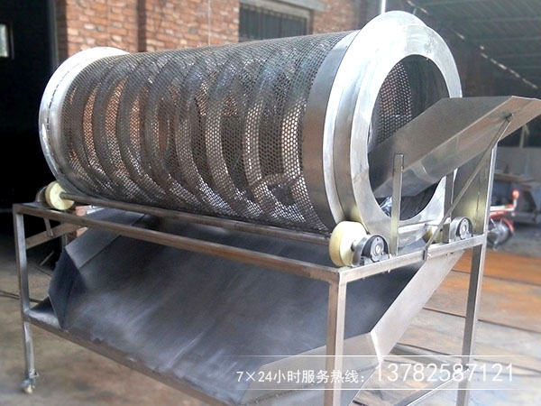 滚筒筛筛网生锈了怎么办？怎么防锈和除锈呢？