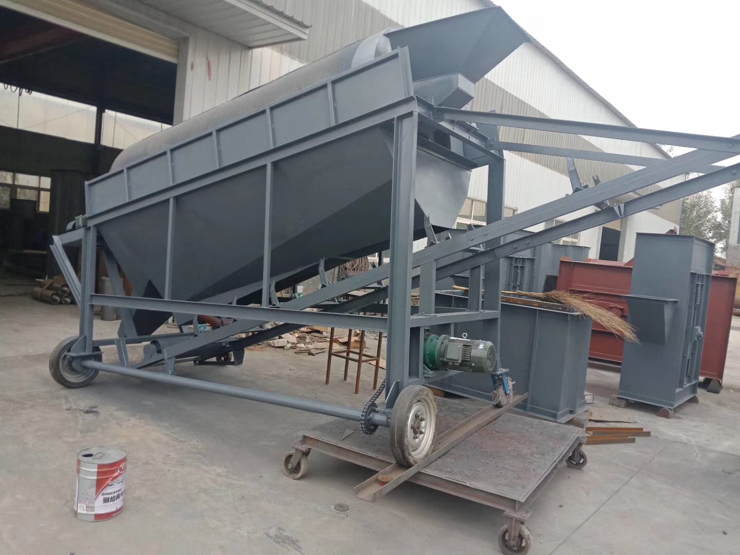 滚筒筛在电石渣浆液过滤筛分中的应用